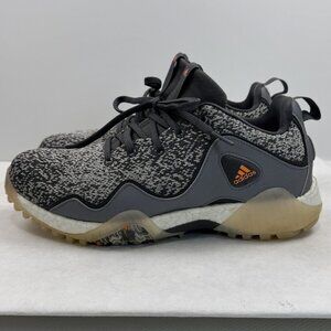 Adidas Mens Size 8 Gray Codechaos 21 Golf Shoes Primeblue Spikeless Lace Up